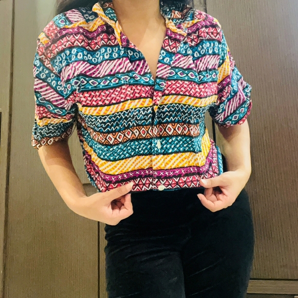 Boho printed shirt - Picture 4 of 5